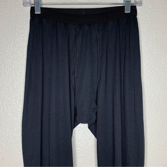 Patagonia Vintage Men’s Capilene Black Underwear Baselayer Pants - Picture 5 of 10